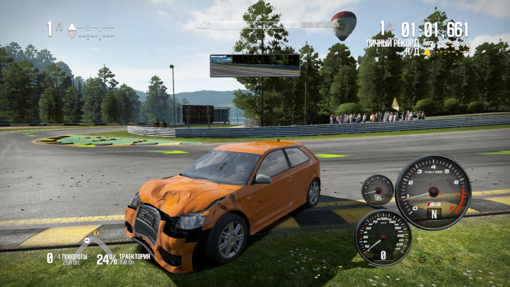 Разбитая машина Need for Speed Shift 2 Unleashed