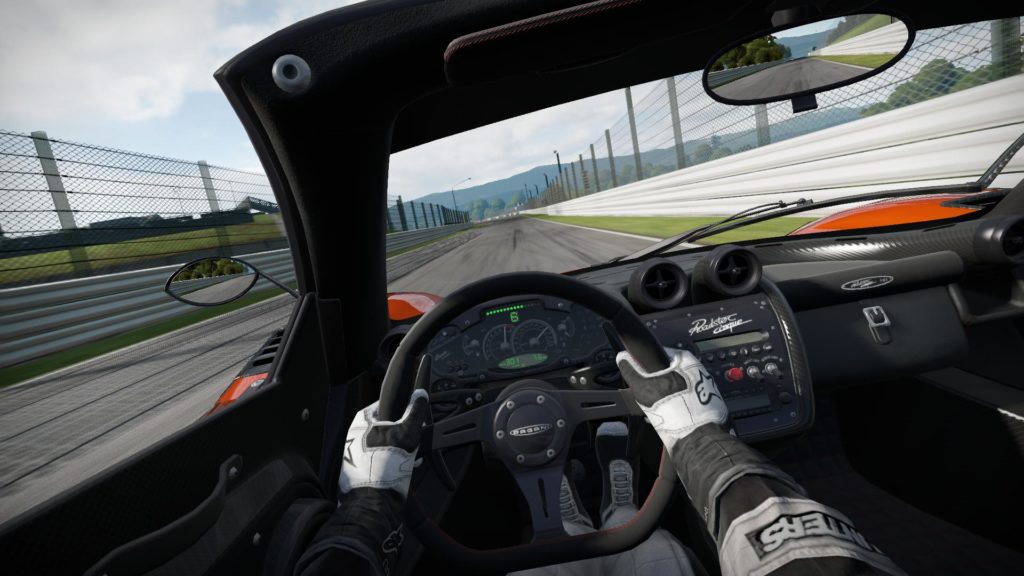 Вид от первого лица Need for Speed Shift 2 Unleashed