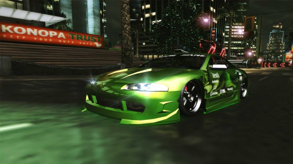 Первая машина в Need for speed Underground 2003