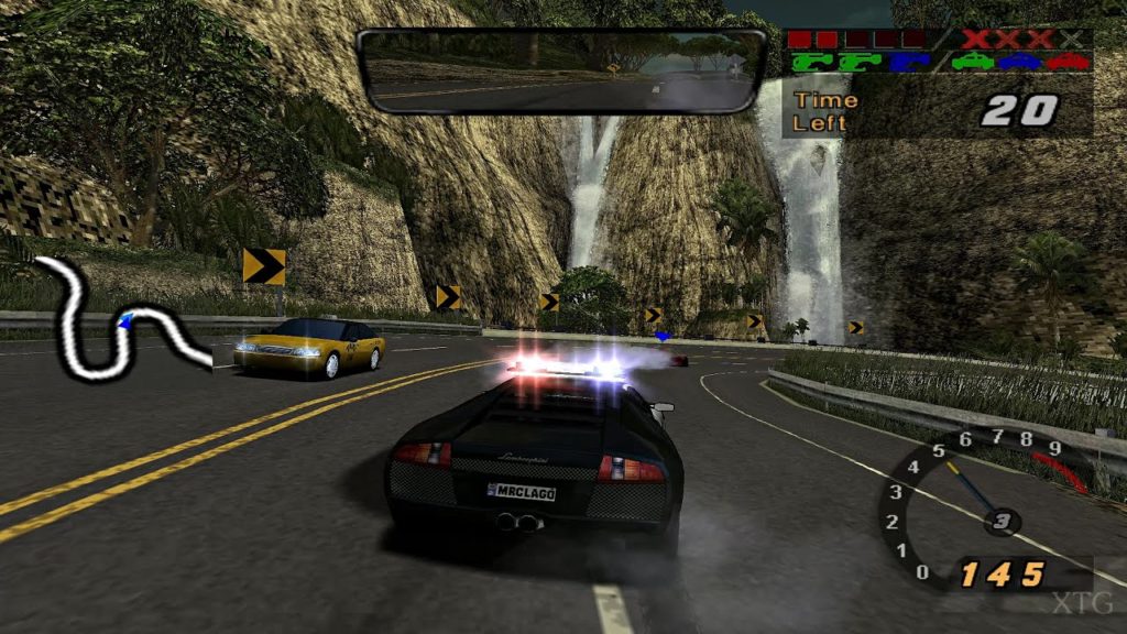 Полицейская машина Need for Speed Hot Pursuit 2