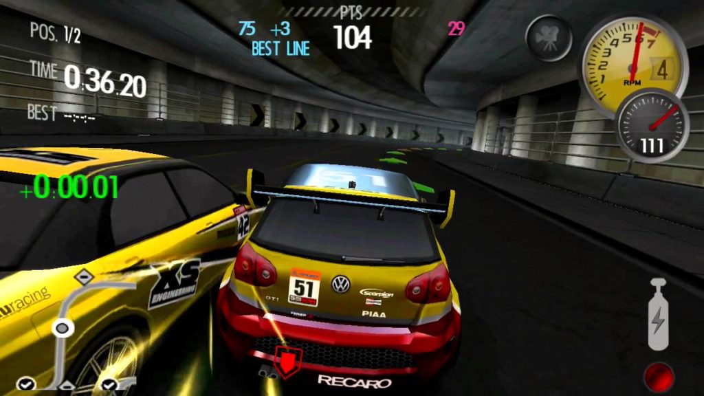 Гонка Need for speed Shift на Android