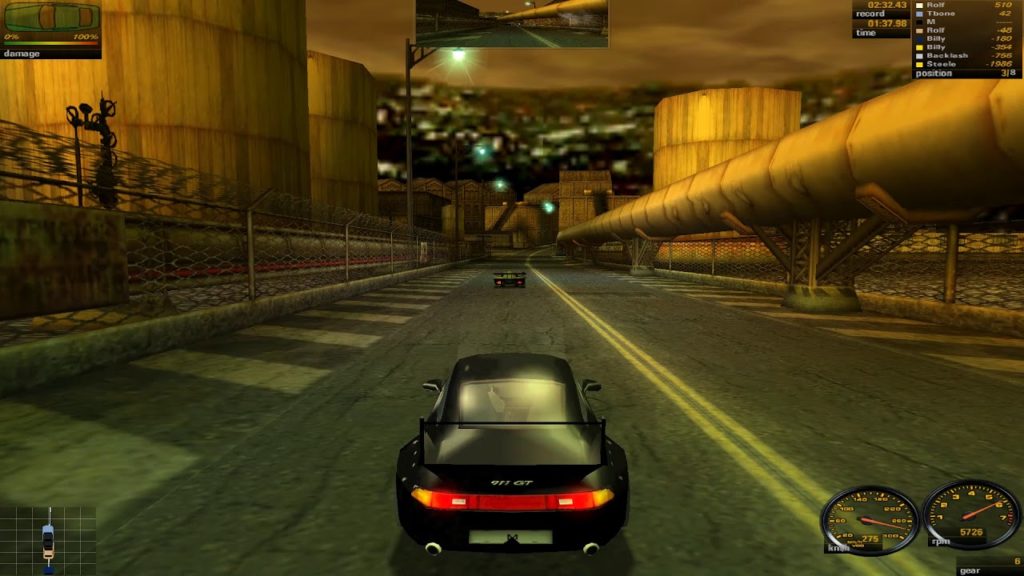 Графика Need for Speed Porsche Unleashed