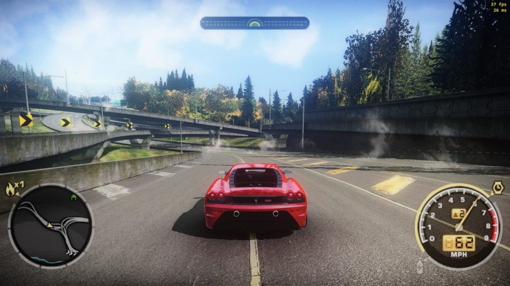 Графика в Need for Speed Most Wanted Remastered