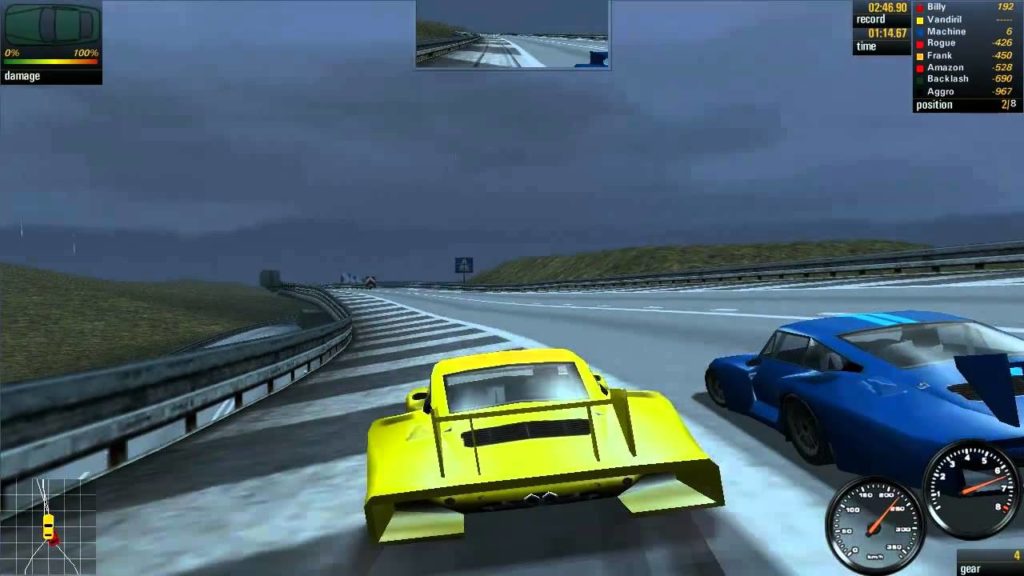 Игровой процесс Need for Speed Porsche Unleashed