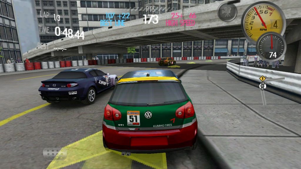 Игровой процесс Need for speed Shift на Android