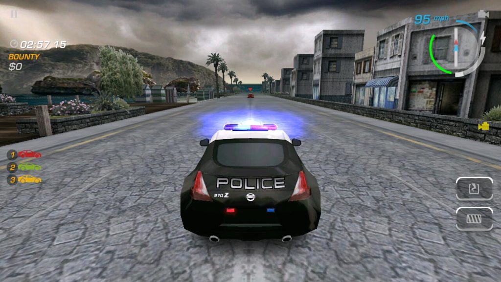 Машина копов Need for Speed Hot Pursuit (на Android)