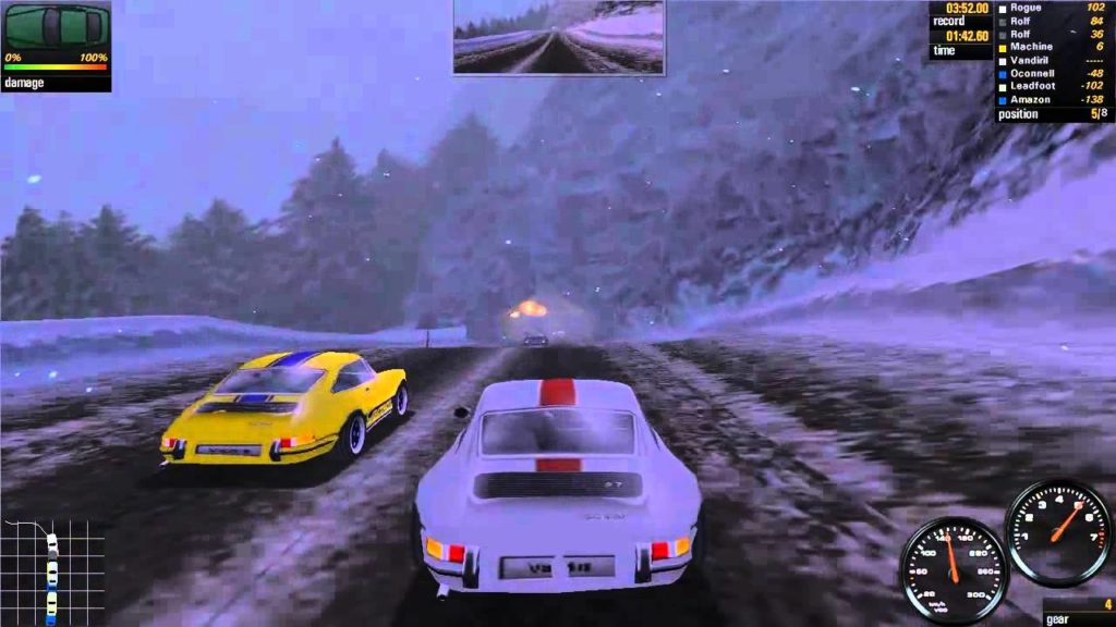 Зима в Need for Speed Porsche Unleashed
