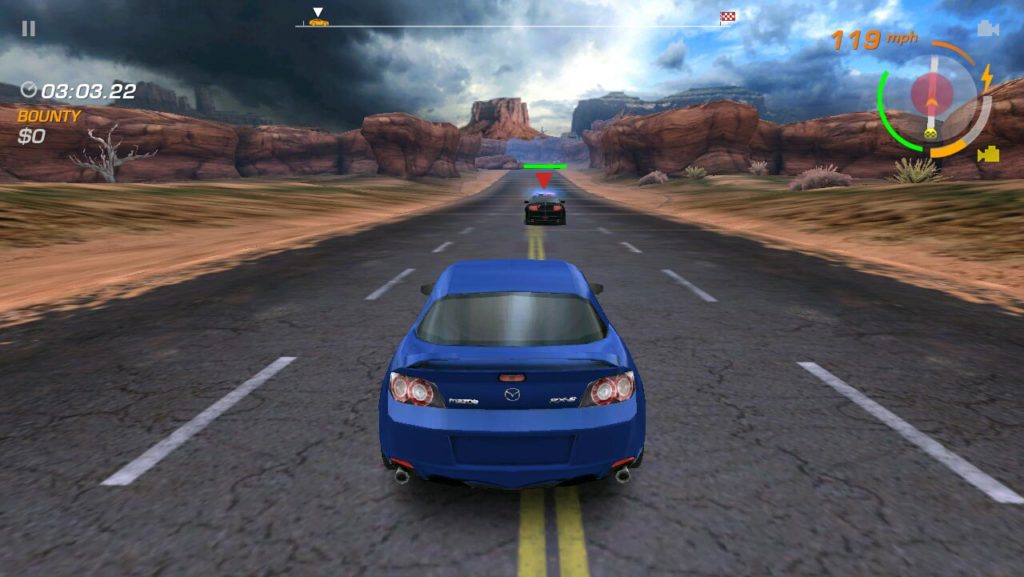 Погоня Need for Speed Hot Pursuit (на Android)