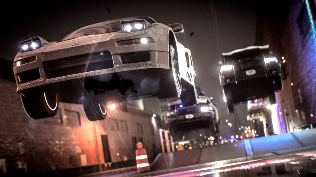 Прыжки и погони в Need for Speed
