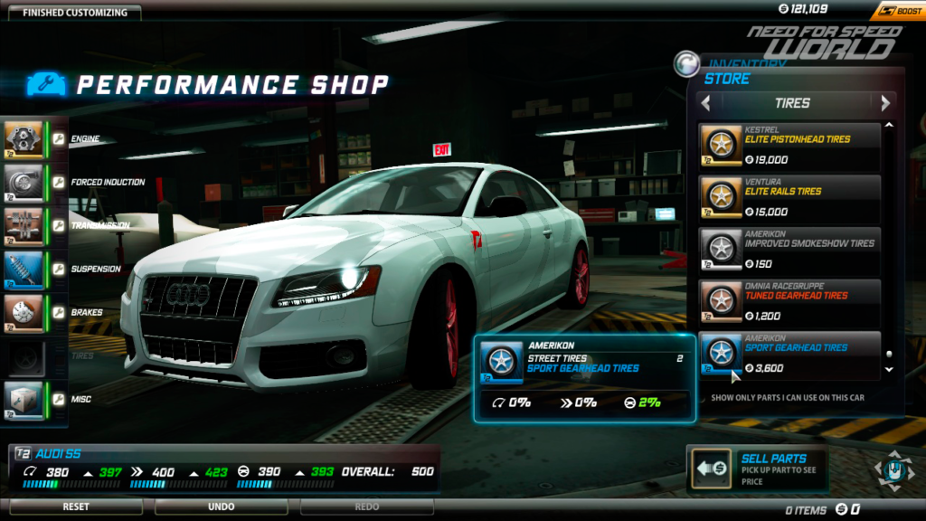 Тюнинг в Need for Speed World