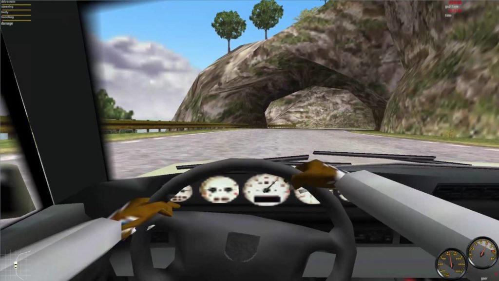 Вид от первого лица Need for Speed Porsche Unleashed